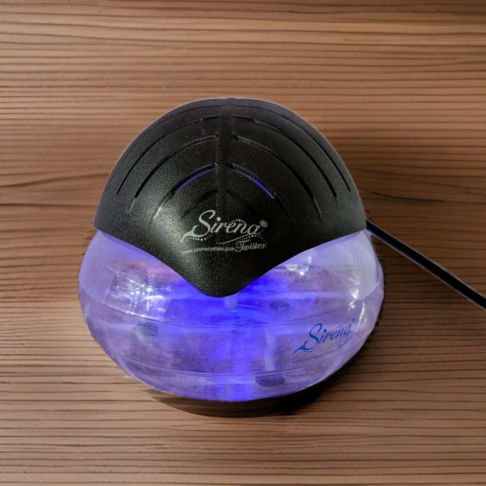 Sirena Twister Air Humidifier Aromatherapy HDL-606 Multicolor LED Lights Tested